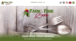 Desktop Screenshot of farmfoodcare.org
