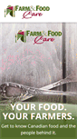 Mobile Screenshot of farmfoodcare.org